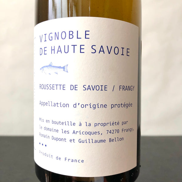 2022 Domaine les Aricoques Roussette de Savoie Frangy France