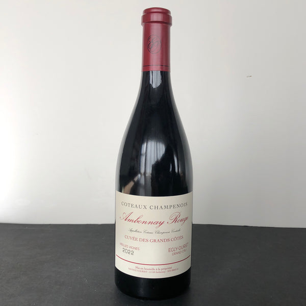 2022 Egly-Ouriet Coteaux Champenois Ambonnay Rouge 'Cuvee des Grands Cotes' Vieilles Vignes Champagne, France