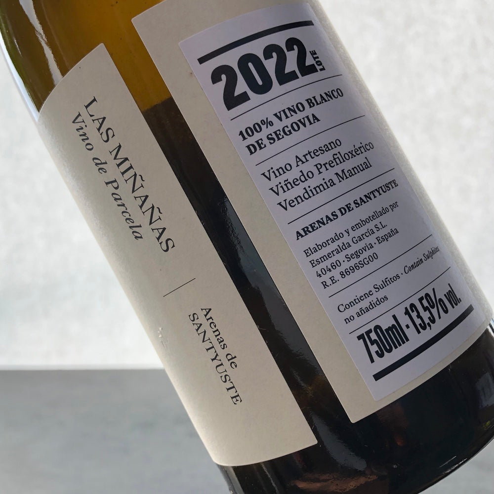 2022 Esmeralda García Las Miñañas Vino de Paraje, Castilla y Leon, Spain