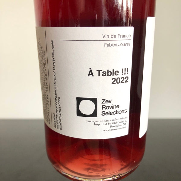 2022 Fabien Jouves Mas del Perie 'A Table' Rose Vin de France