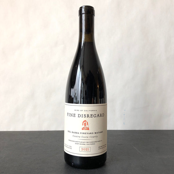 2021 Fine Disregard Wine Co. Del Barba Mataro, Contra Costa County, USA