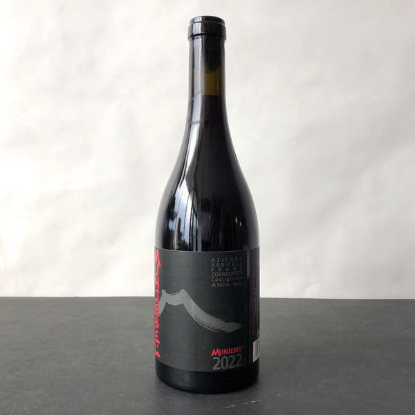 2022 Frank Cornelissen Munjebel Rosso Terre Siciliane IGT Sicily, Italy