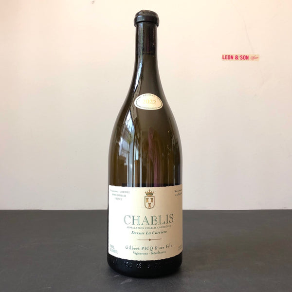 2022 Gilbert Picq et ses Fils Chablis Dessus La Carriere 1.5L Magnum, Burgundy, France