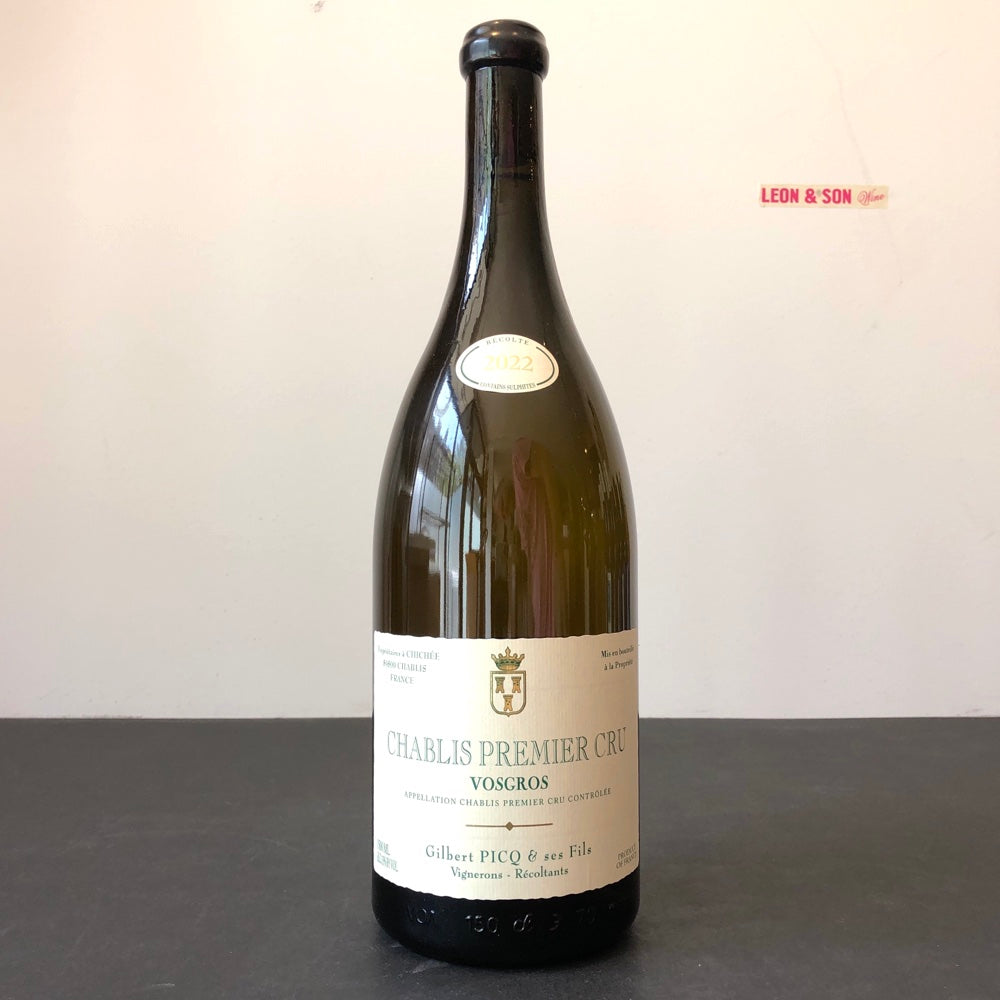 2022 Gilbert Picq et ses Fils Vosgros, Chablis Premier Cru, France 1.5L Magnum, Burgundy, France