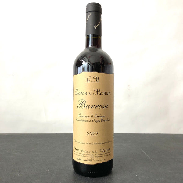 2022 Giovanni Montisci Cannonau di Sardegna Barrosu Sardinia, Italy