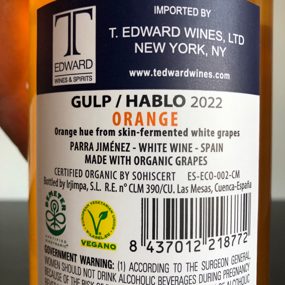 2022 Gulp / Hablo, Orange Verdejo Sauvignon Blanc – Leon & Son Wine and  Spirits