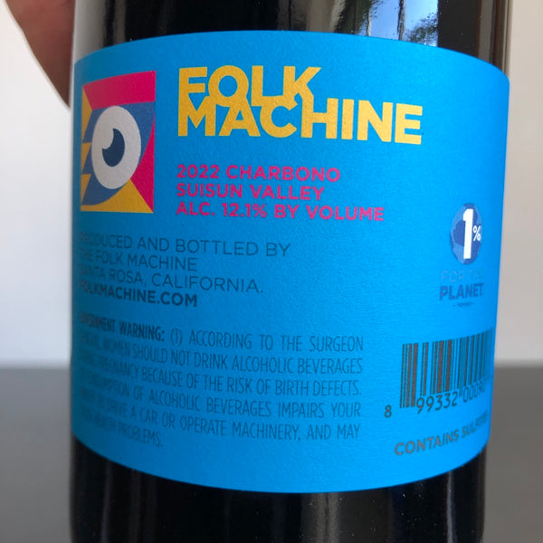 2022 Hobo Wines Folk Machine Charbono, Suisun Valley, USA