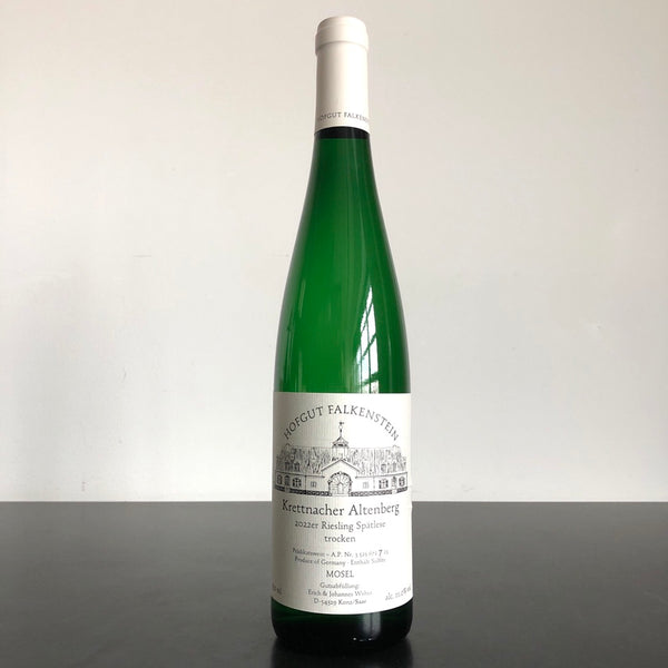 2022 Hofgut Falkenstein, Krettnacher Altenberg Riesling Spatlese Trocken Altenberg AP-7. Saar, Germany