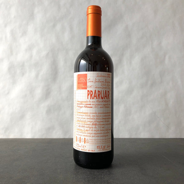 2022 Il Censo 'Praruar' Bianco Terre Siciliane IGT Sicily, Italy