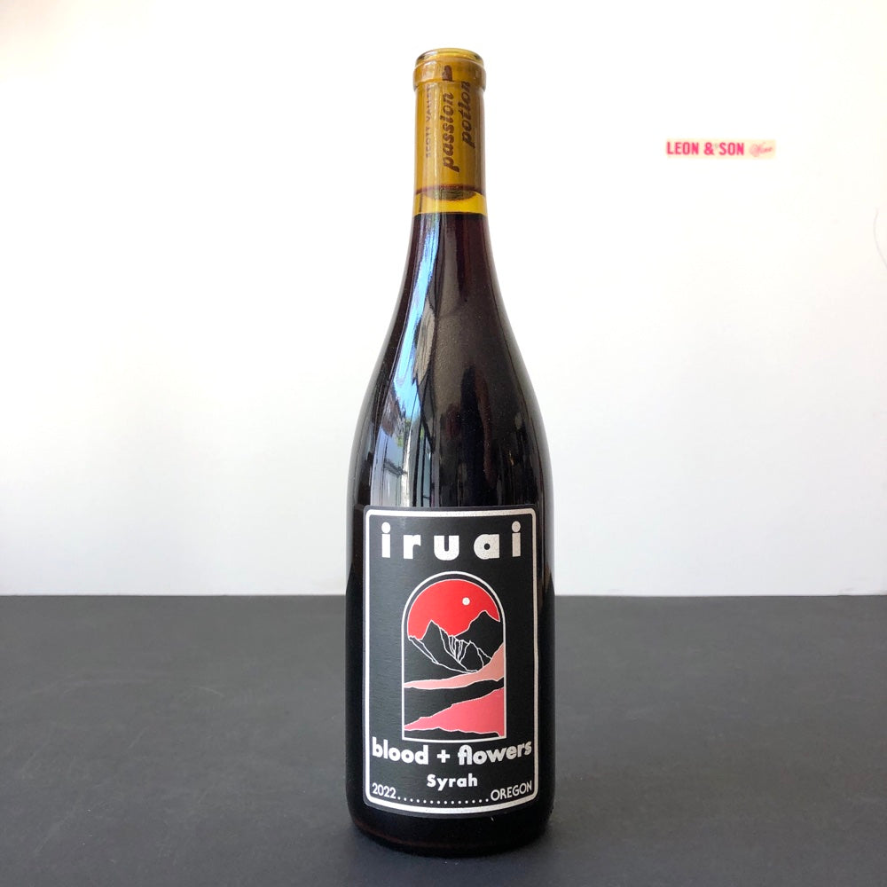 2022 Iruai 'Blood + Flowers' Syrah, Applegate Valley, Oregon, USA