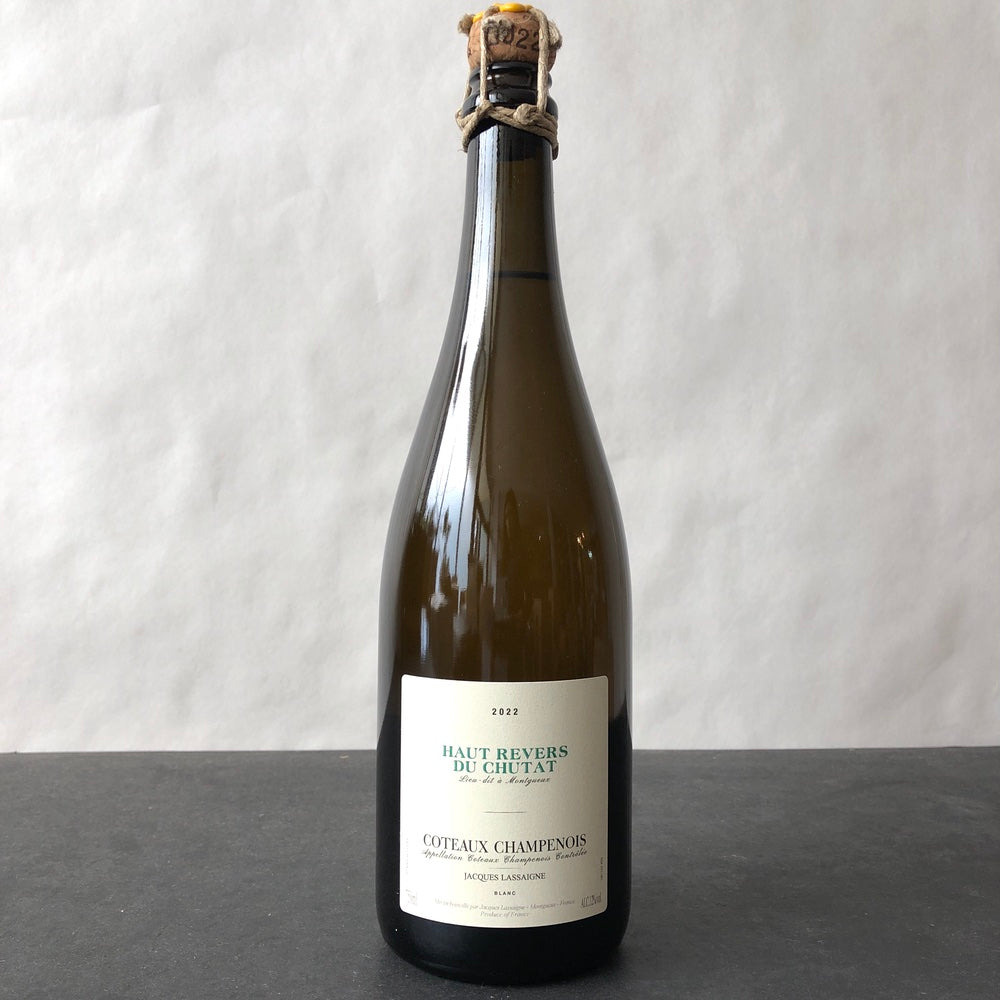2022 Jacques Lassaigne Coteaux Champenois Blanc 'Haut Revers du Chutat ' Champagne, France