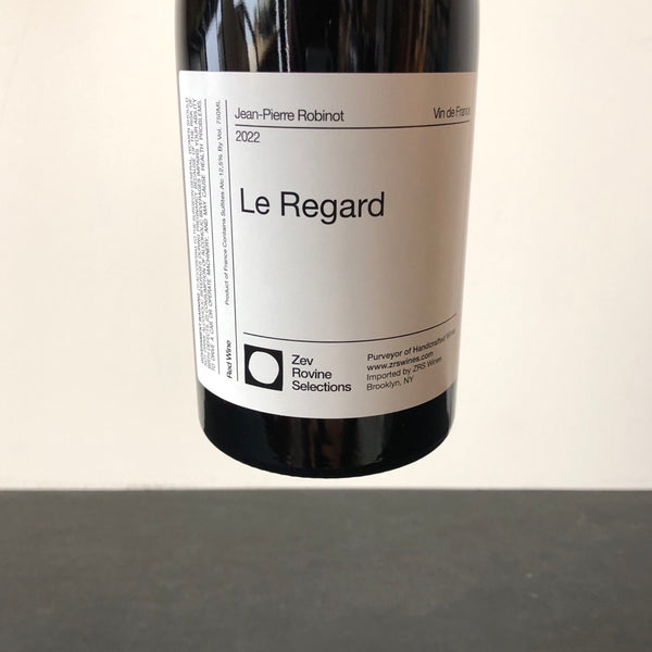 2022 Jean-Pierre Robinot Les Vignes de l'Ange Vin Le Regard, Loire, Vin de France