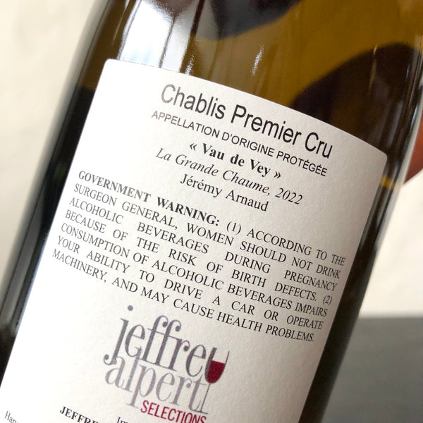 2022 Jeremy Arnaud Vau de Vey 'La Grande Chaume' Chablis Premier Cru, France