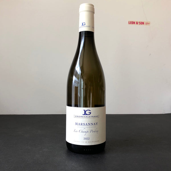 2022 Jerome Galeyrand Marsannay Blanc Les Champs Perdrix Cote de Nuits, France