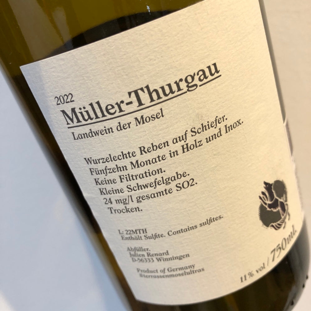 2022 Julien Renard  Müller-Thurgau, Mosel, Germany