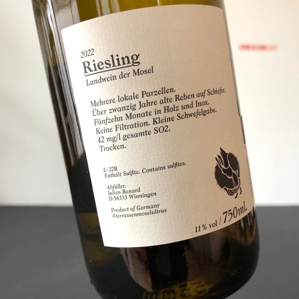2022 Julien Renard Riesling, Mosel, Germany – Leon & Son Wine and