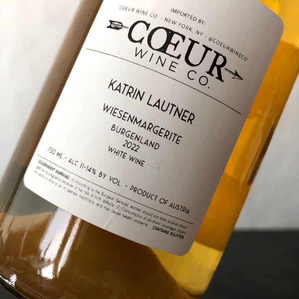 2022 Katrin Lautner 'Wiesenmargerite' Grüner Veltliner Burgenland, Austria