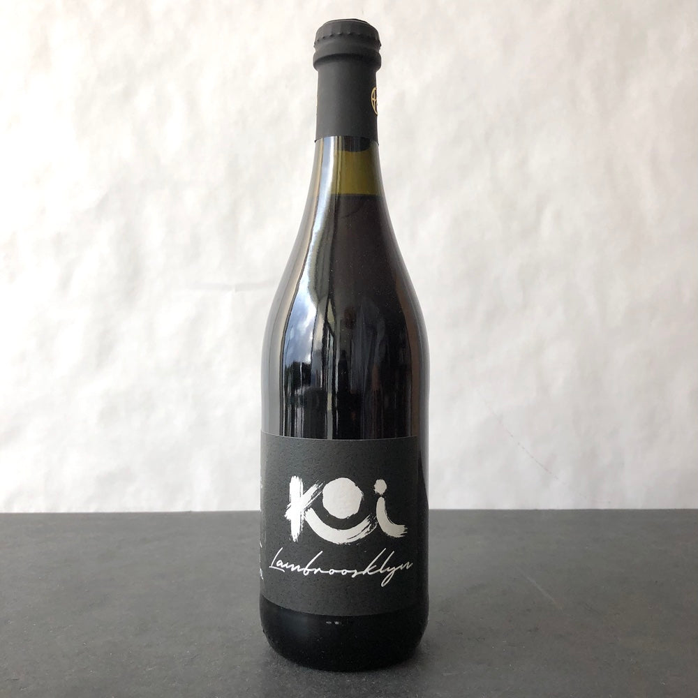 2022 Koi 'Lambroosklyn' Emilia Lambrusco Rosso Frizzante IGP, Emilia-Romagna, Italy