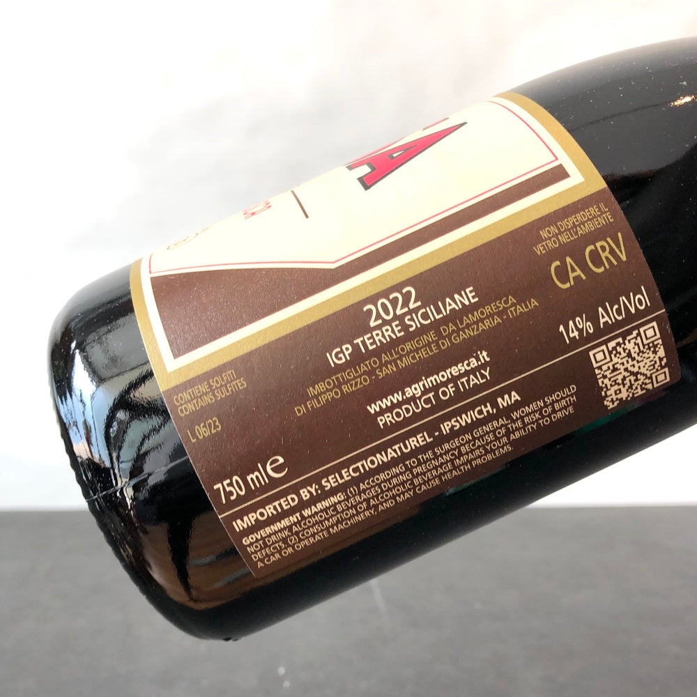 2022 Lamoresca Rosso 'Elsa', Sicily, Italy