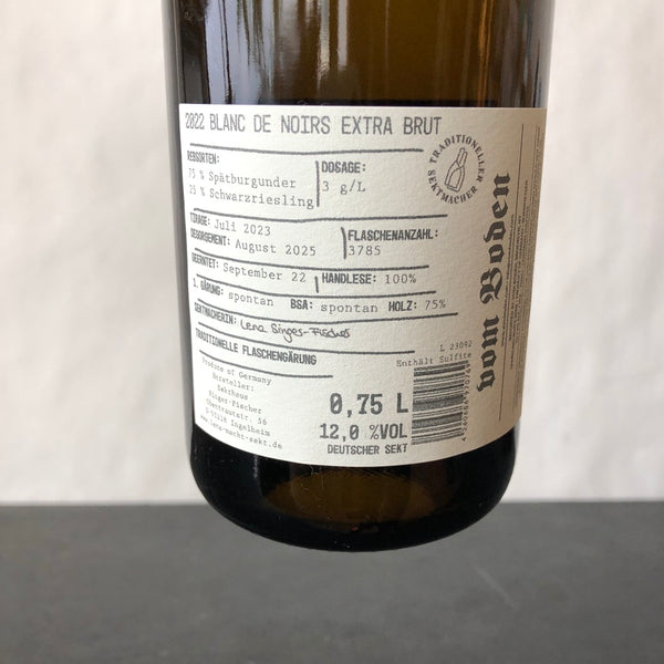 2022 Lena Sekt Blanc De Noirs, Extra Brut, Germany