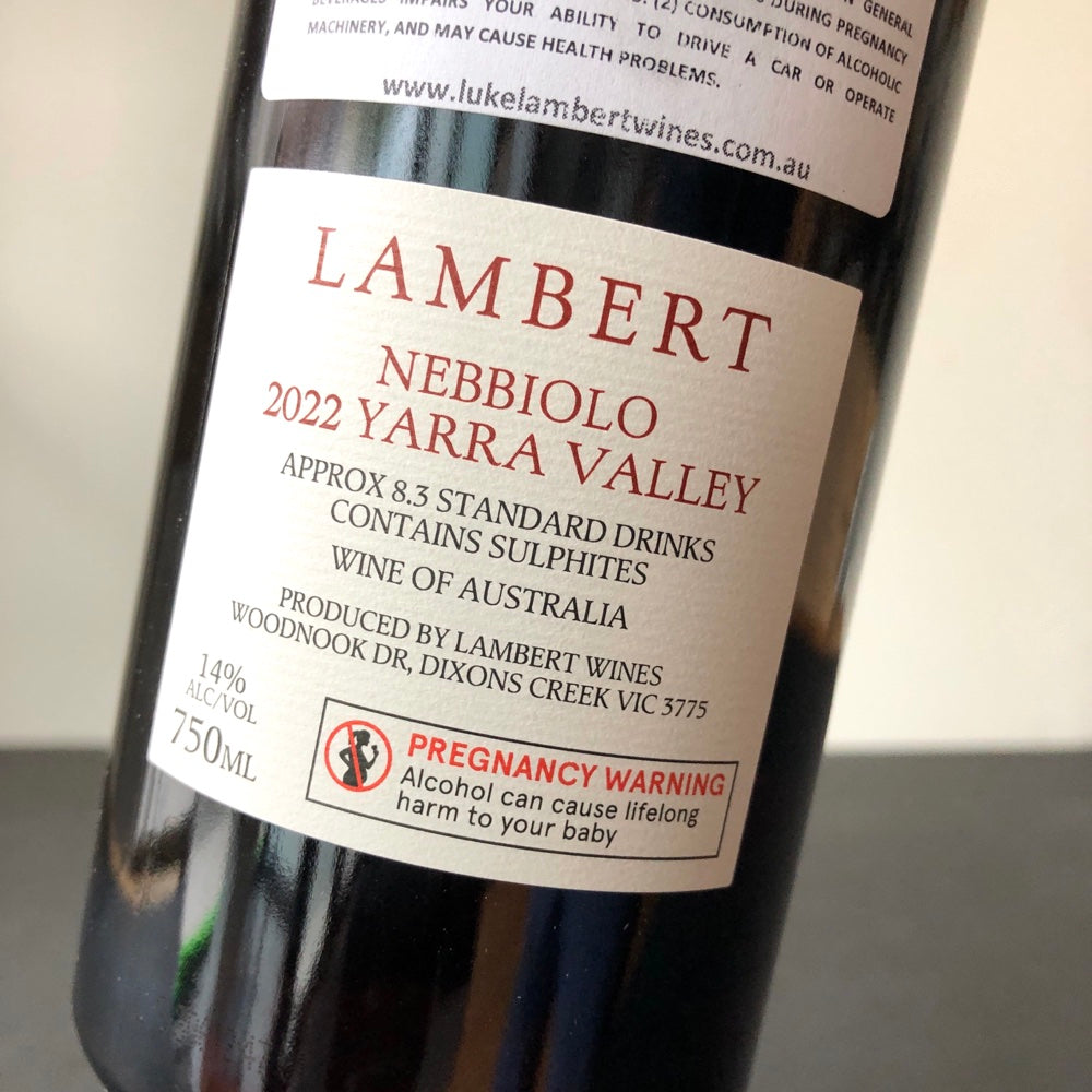 2022 Luke Lambert Nebbiolo, Yarra Valley, Australia