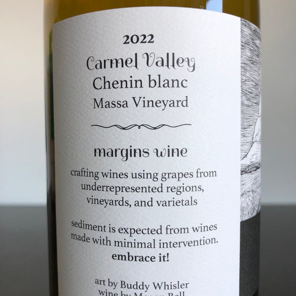 2022 Margins Chenin Blanc, Carmel Valley, California