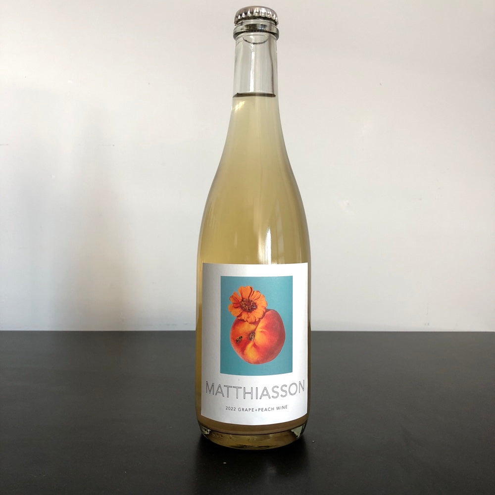 2022 Matthiasson Lightly Sparkling 'Grape + Peach' Wine, Napa