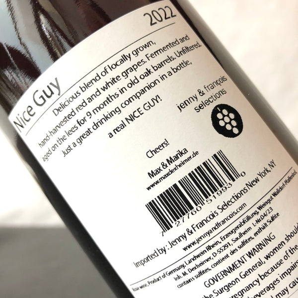 2022 Max Deheimer 'Nice Guy' Rosé Rheinhessen, Germany