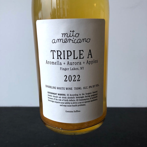 2022 Mito Americano 'Triple A', Finger Lakes, New York