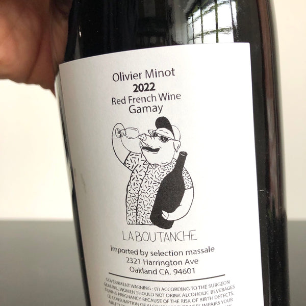 2022 Olivier Minot 'La Boutanche' Gamay 1L, Beaujolais, France