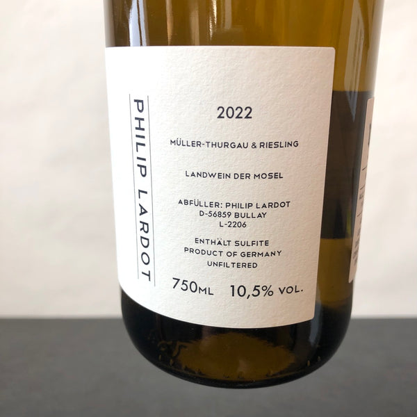2022 Philip Lardot, 'Kontakt' Weiss Landwein Mosel, Germany