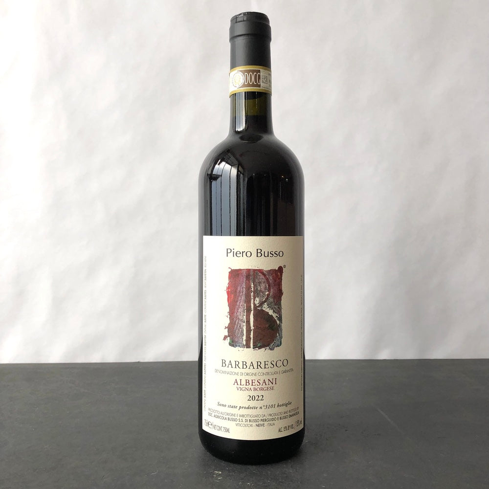 2022 Piero Busso 'Albesani Vigna Borgese' Barbaresco DOCG, Italy