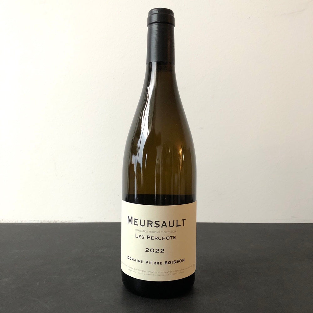 2022 Pierre Boisson  Meursault Les Perchots, Cote de Beaune, France