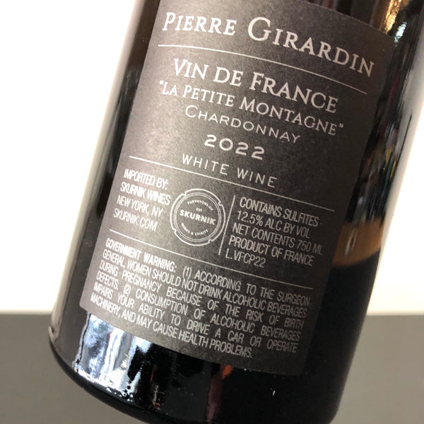 2022 Pierre Girardin [Côtes du Jura] Chardonnay “La Petite Montagne”