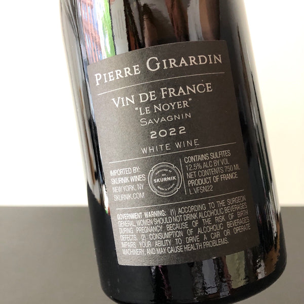 2022 Pierre Girardin [Côtes du Jura] Chardonnay “Le Noyer”