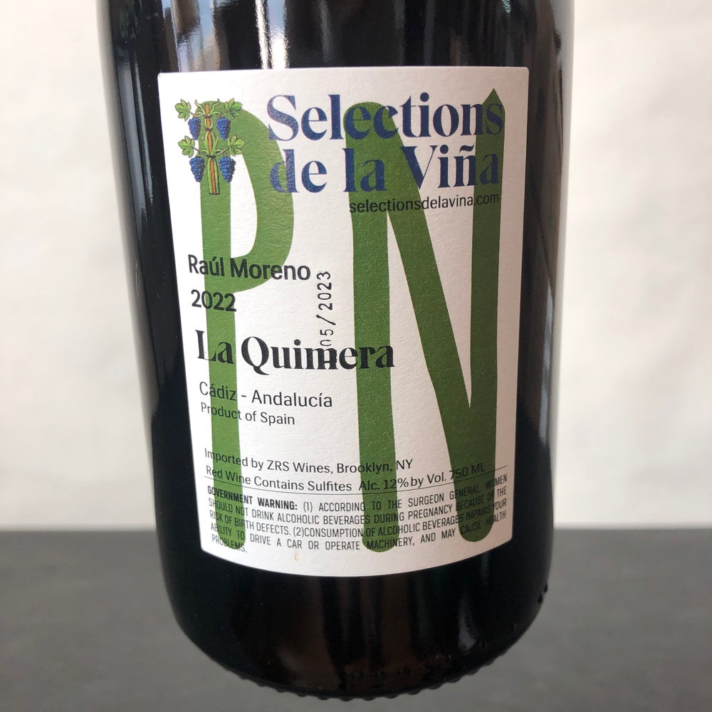 2022 Raul Moreno La Quimera Andalucia, Spain – Leon & Son Wine and