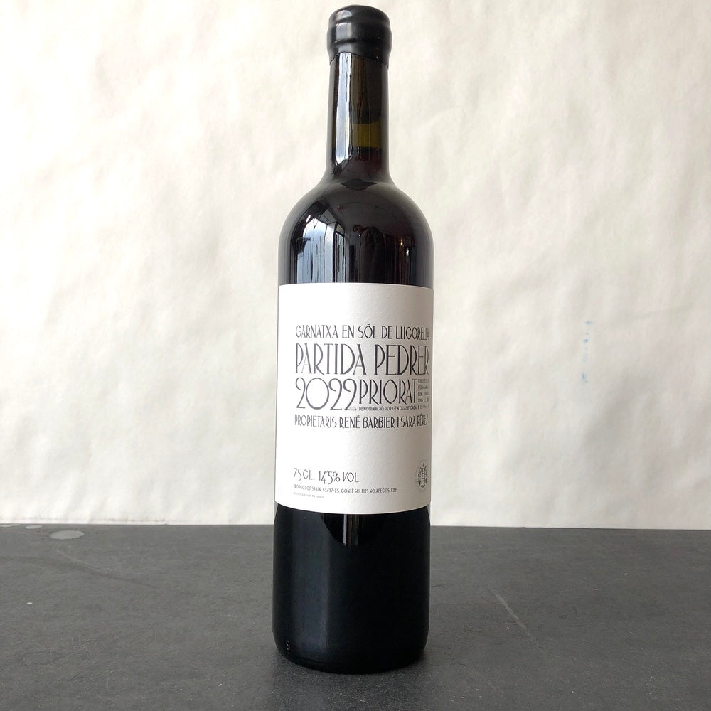 2022 Rene Barbier-Sara Perez 'Partida Pedrer', Priorat DOCa, Spain
