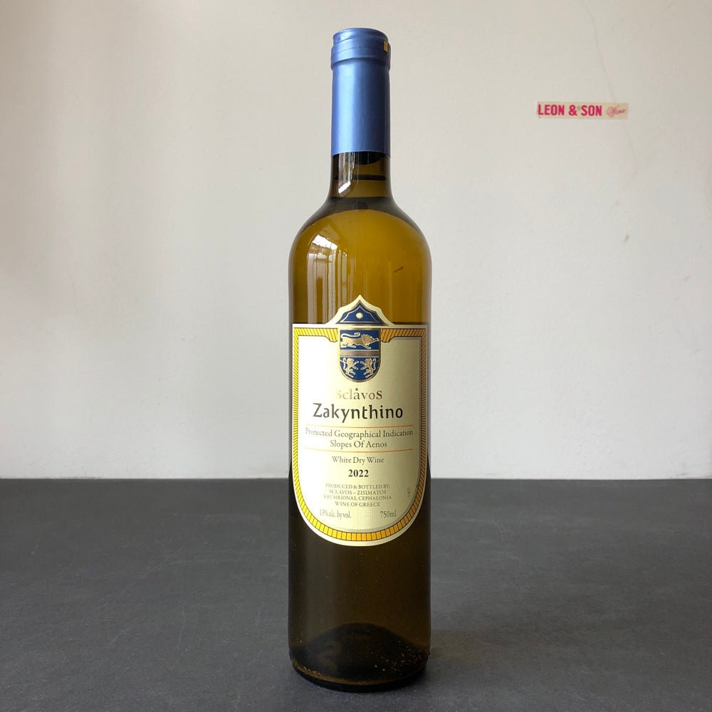 2022 Sclavos, Zakynthino, White Dry Wine, Ionian Islands, Greece