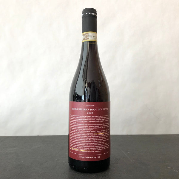2022 Stefano Occhetti Roero 'Riserva Occhetti' Nebbiolo, Roero DOCG, Italy