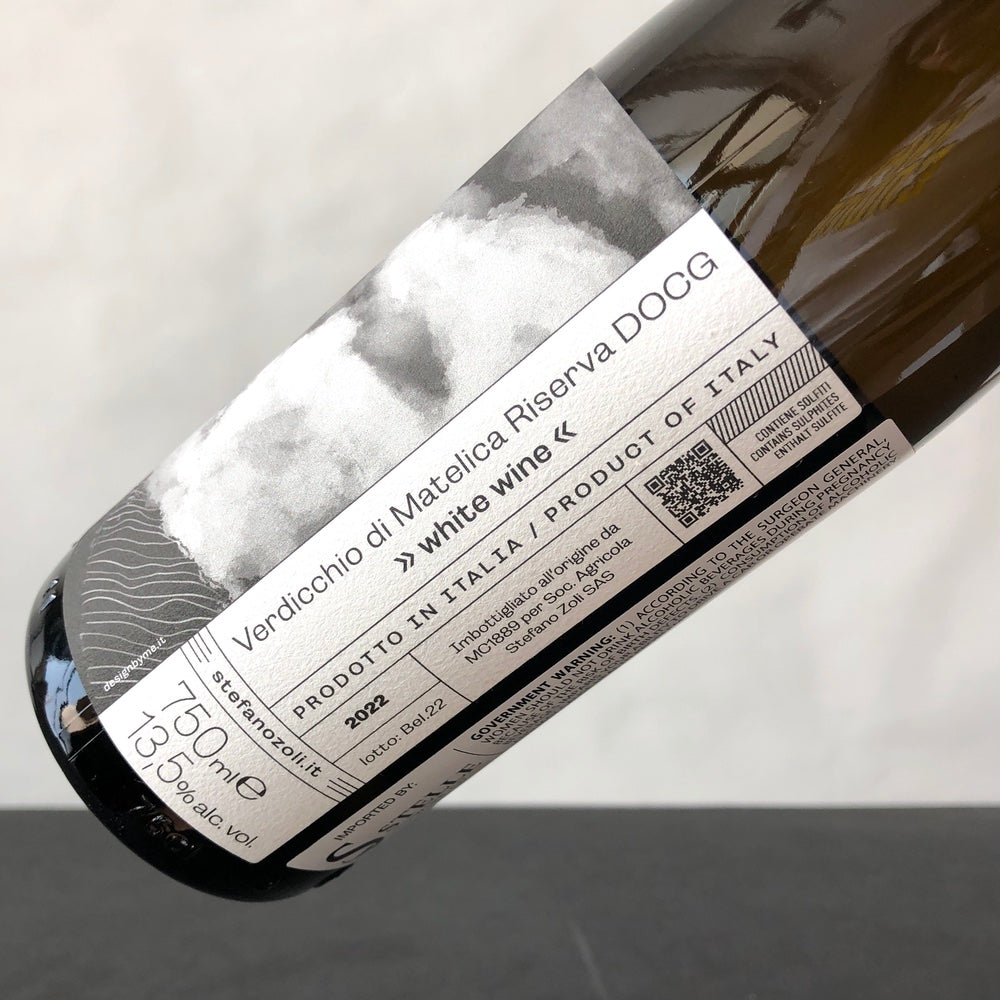 2022 Stefano Zoli Verdicchio di Matelica Riserva, Marche, Italy