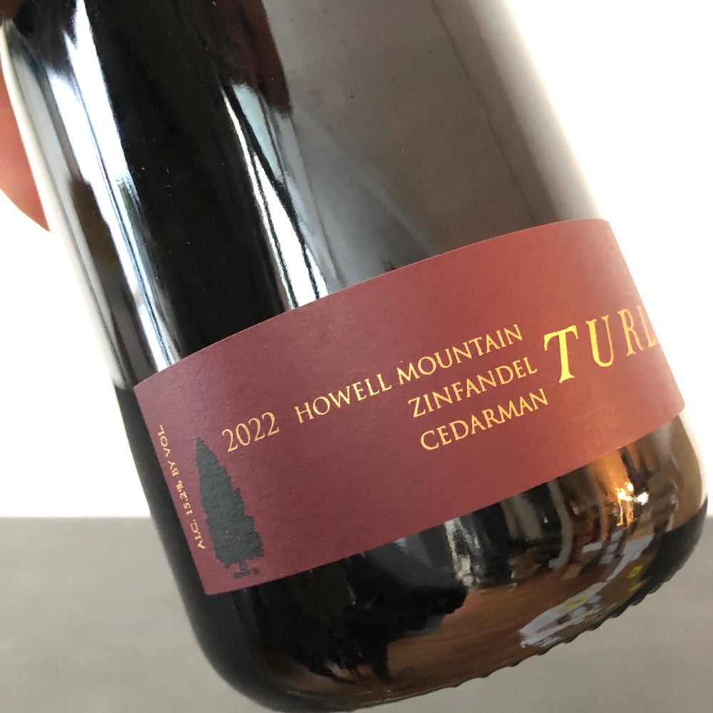 2022 Turley Wine Cellars Cedarman Vineyard Zinfandel Howell