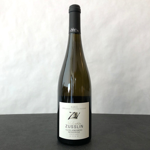 2022 Valentin Zusslin Riesling Clos Liebenberg Alsace, France