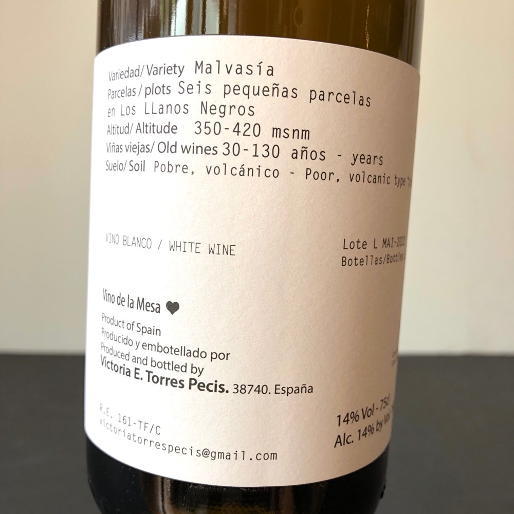 2022 Victoria Torres Malvasia Aromatica Seca, La Palma, Spain