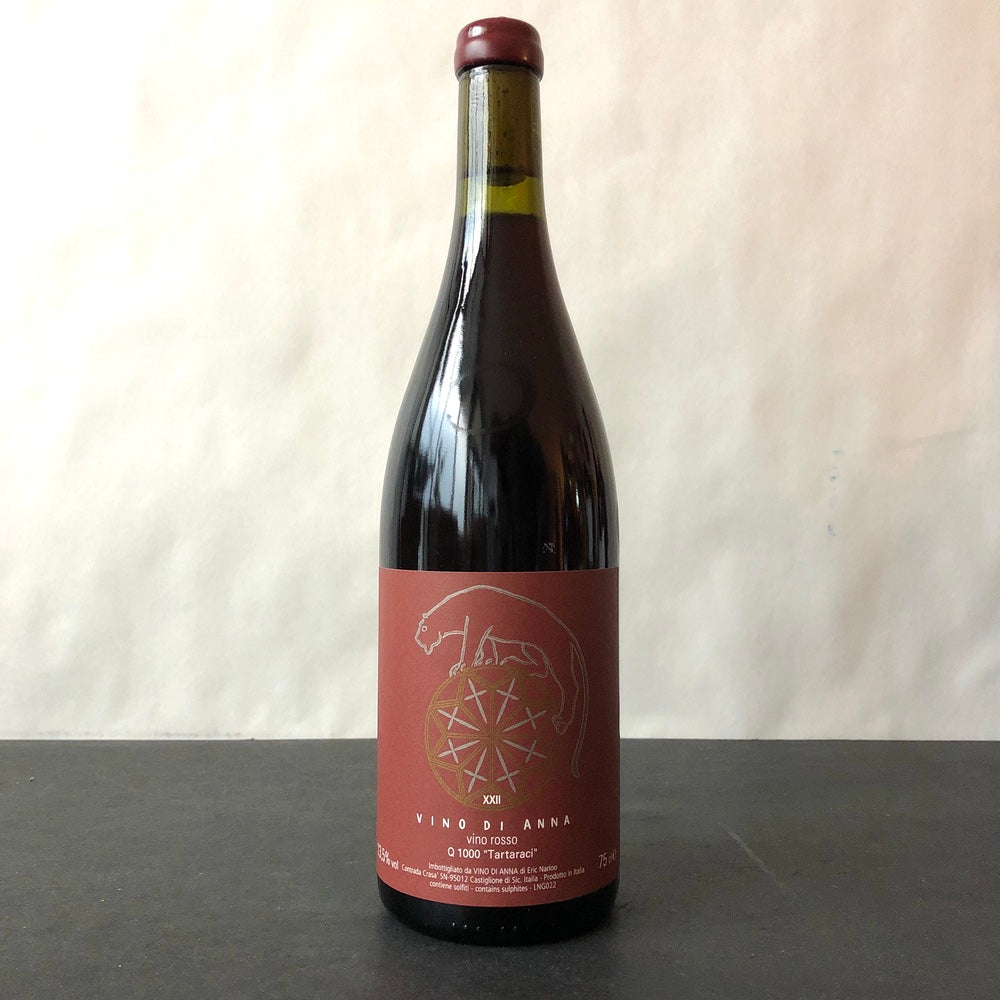2022 Vino di Anna 'Q1000 Tartaraci' Rosso, Sicily, Italy