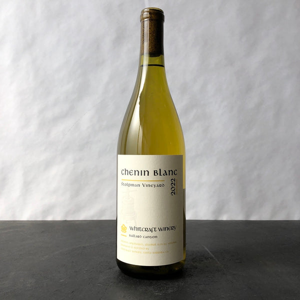 2022 Whitcraft Winery Stolpman Vineyard Chenin Blanc, Ballard Canyon, USA