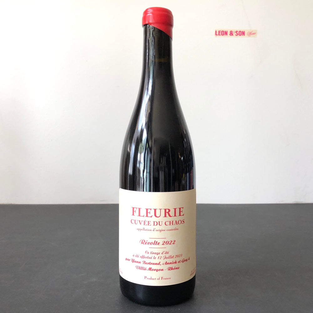 2022 Yann Bertrand Fleurie 'Cuvee du Chaos, Beaujolais, France