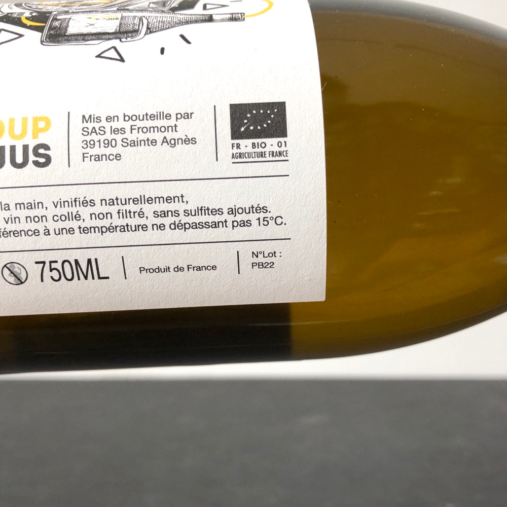2022 (Marnes Blanches) Coup de Jus 'Space Monkey' Blanc
