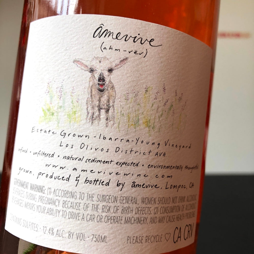 2023 Amevive Rose of Graciano Estate Ibarra-Young Vyd Los Olivos, USA