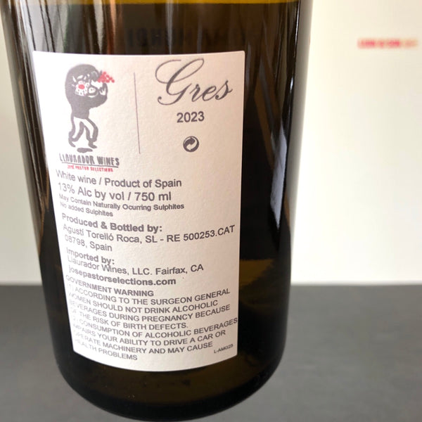 2023 Anima Mundi, Blanco 'Gres', Penedes, Spain