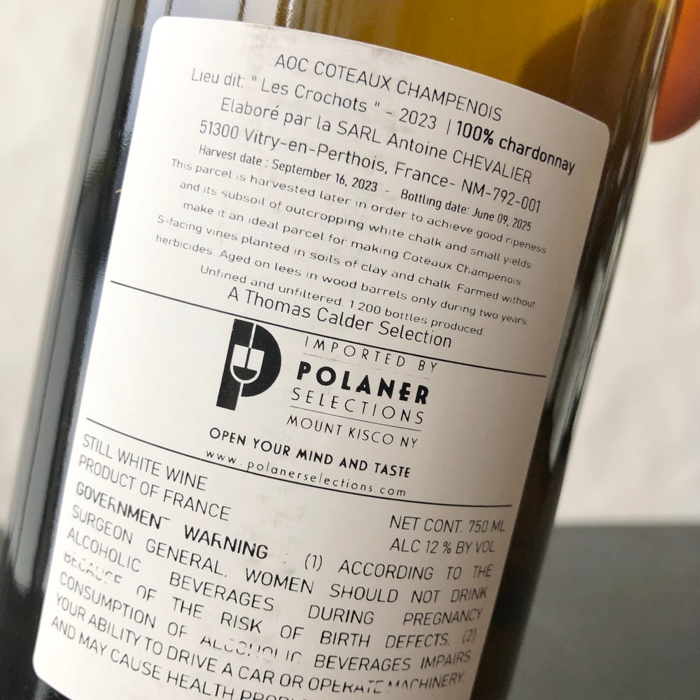 2023 Antoine Chevalier Coteaux Champenois Les Crochots